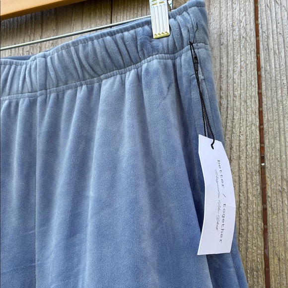 Better Together Blue Velour Tracksuit Three Piece Set - Picture 2 of 10